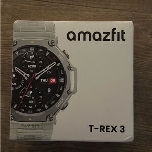 T-Rex 3 Smartwatch - Gray Amazfit NWT unopened box